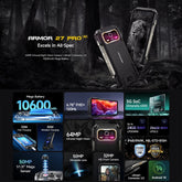 Ulefone Armor 27 Pro 5G Rugged Phone Dual SIM Night Vision Camera 12GB+256GB
